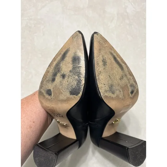 Carrano Leather Ankle Zip Boots Bootie Shoes - Black Size 6.5 - Made In Brazil