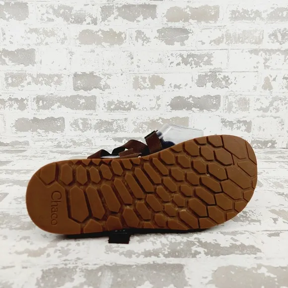 Chaco Lowdown Monks Robe Brown Strappy Sandals D5