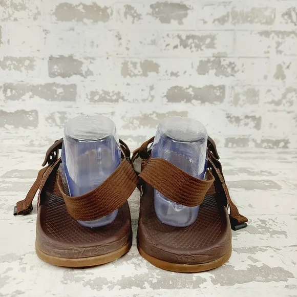 Chaco Lowdown Monks Robe Brown Strappy Sandals D5