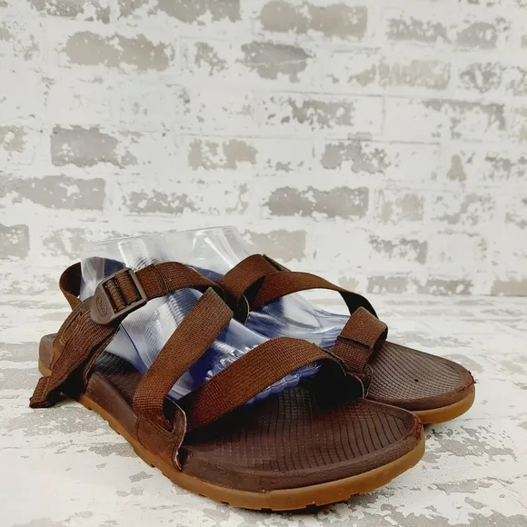Chaco Lowdown Monks Robe Brown Strappy Sandals D5