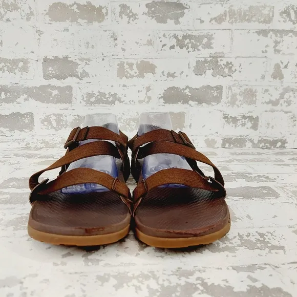 Chaco Lowdown Monks Robe Brown Strappy Sandals D5