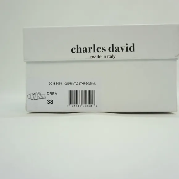 Charles David Womens Sandal Casual Slide Sandals EUR 38