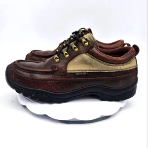 Chippewa Shoe Men's 10.5 M Vintage Moc Toe Hiking Boots Brown