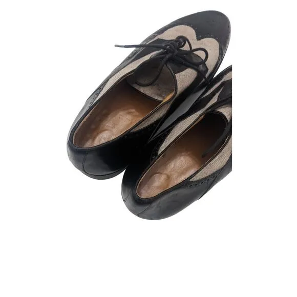 CHURCH'S PRIMA CLASSE Spectator Handmade Wingtip Oxford Dress Shoes 12 M