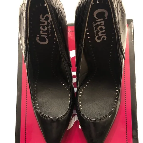 CIRCUS BY SAM EDELMAN WOMEN'S NEW ALL MAN MADE HIGH HEEL SHOES  SIZE: 8.5M