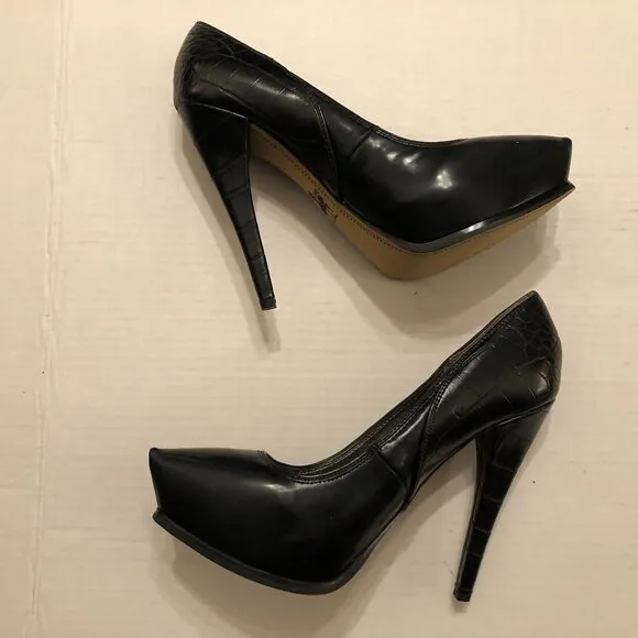 CIRCUS BY SAM EDELMAN WOMEN'S NEW ALL MAN MADE HIGH HEEL SHOES  SIZE: 8.5M