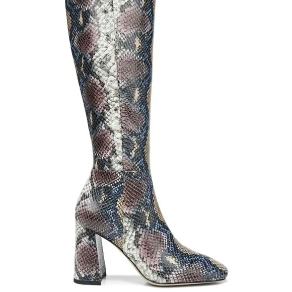Clarem Boot SAM EDELMAN Embossed Snakeskin NWT retail $224.99