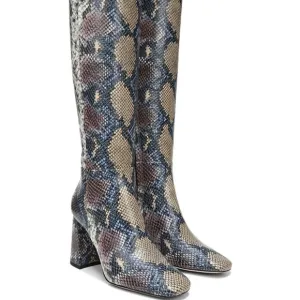 Clarem Boot SAM EDELMAN Embossed Snakeskin NWT retail $224.99