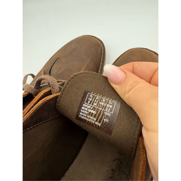 Clarks Beeswax Bushacre 3 Leather Chukka Boots Size 11