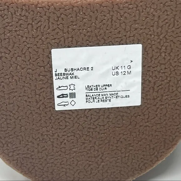 Clarks Bushacre 2 Brown Leather Beeswax Ankle Chukka Casual Boots Size 12