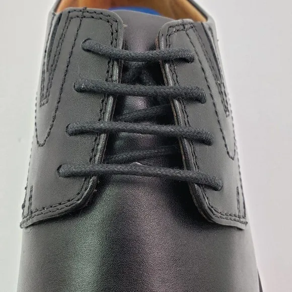 Clarks Collection Whiddon Cap Mens Size 7 Black Formal Dress Oxford Shoes