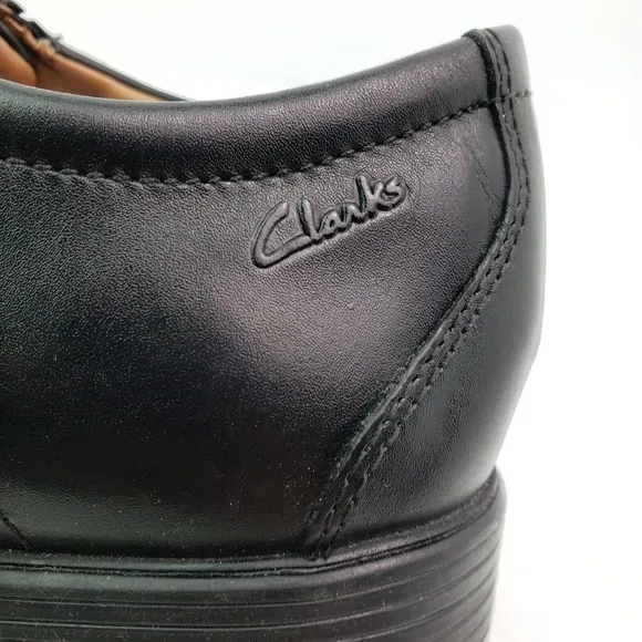 Clarks Collection Whiddon Cap Mens Size 7 Black Formal Dress Oxford Shoes