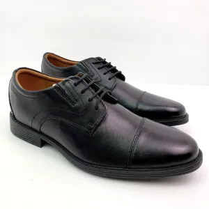 Clarks Collection Whiddon Cap Mens Size 7 Black Formal Dress Oxford Shoes