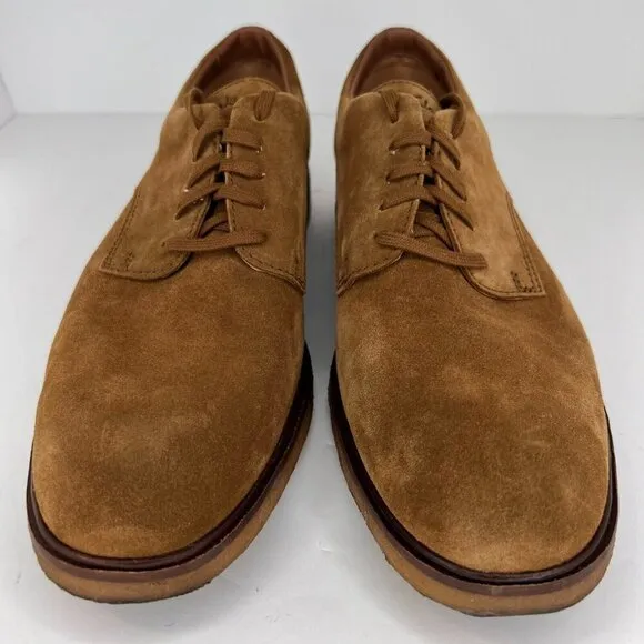 Clarks Mens 61261262 Brown Hommes Faux Leather Derby Size 13 Dress Shoes