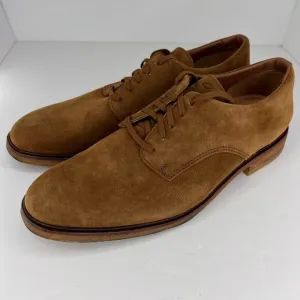 Clarks Mens 61261262 Brown Hommes Faux Leather Derby Size 13 Dress Shoes