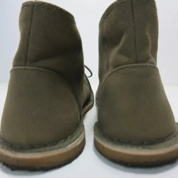 Clarks Originals Canvas Casual Comfort Chukka Desert Boots Men's Footwear 10.5