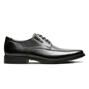 Clarks Tilden Walk‎ Black Leather Men's Size 12 M New