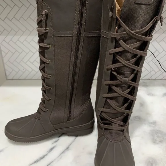 Clarks Carmina Weatherproof Dark Brown Boots