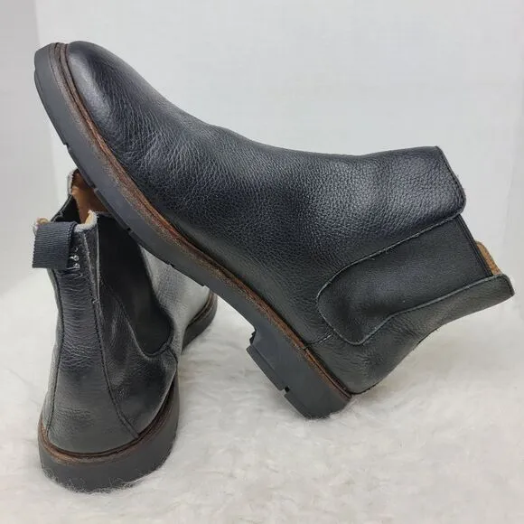 Coach Black Leather FG 2988 Chelsea Boots Size 9D