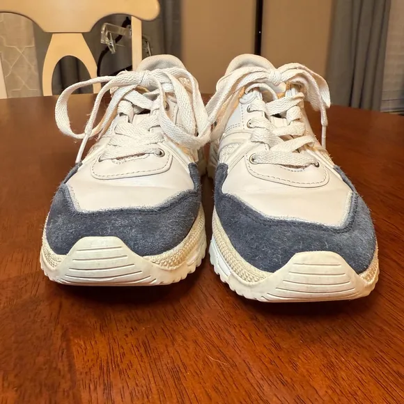 Coach C143 Signature Runner Shoes Chalk/Dusty Rose Size 7 Dad Sneakers G3863