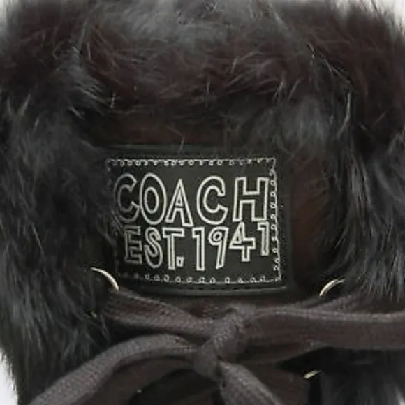 COACH JENNY - Furry Winter Boots
