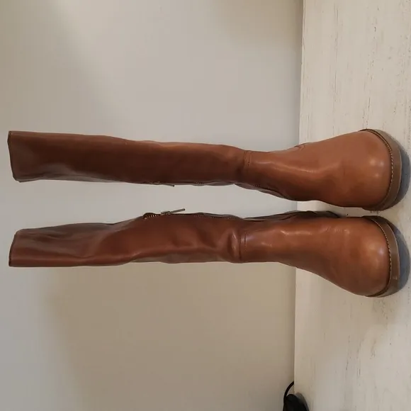 Coach Mirriam Womens Leather Winter Boots Size 7.5