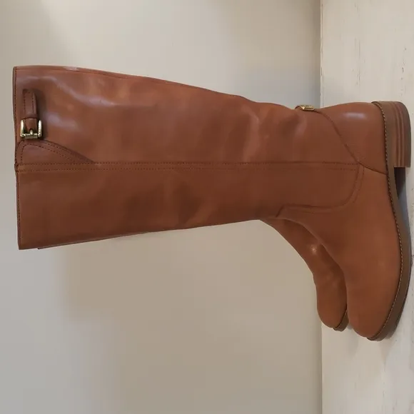 Coach Mirriam Womens Leather Winter Boots Size 7.5