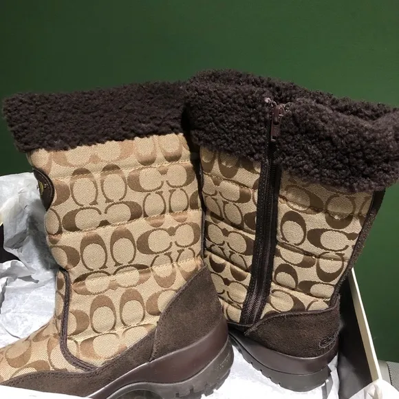 Coach winter boots