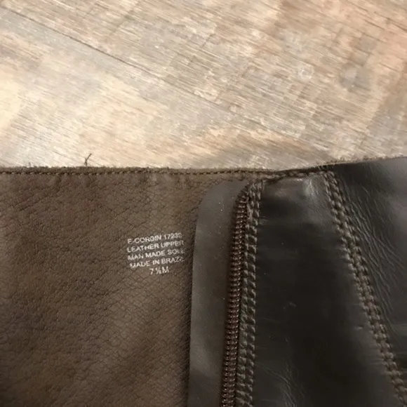 Coconuts by Matisse dark brown leather heeled tall knee boots 7.5