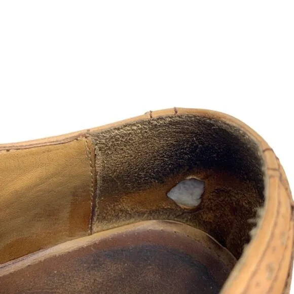 Cole Haan Air Wingtip Derby Giraldo Brown Leather Shoes