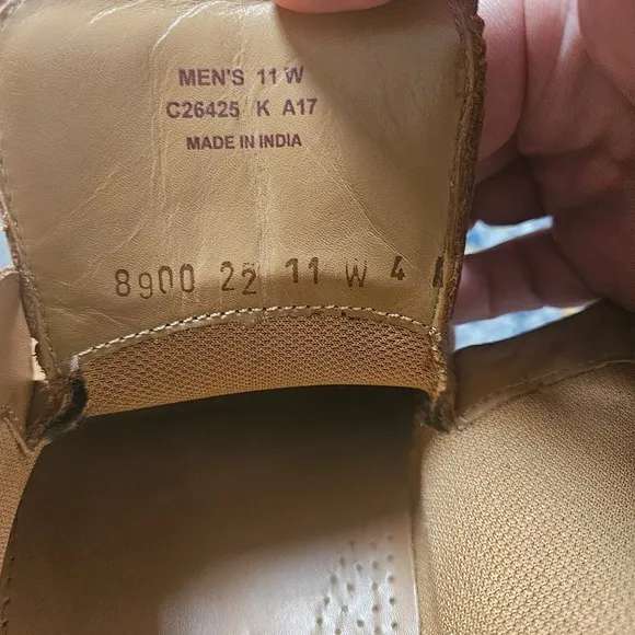 Cole Haan Benton Double Monk Strap II Dress Shoes British Tan 11 W C26425