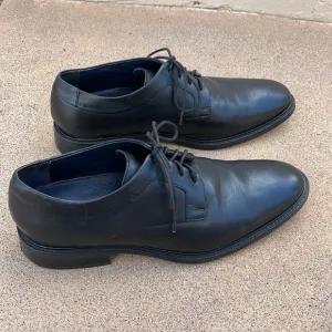 Cole Haan Black Oxford Dress Shoes Mens Sz 8.5 M Classic Wedding Formal Laces