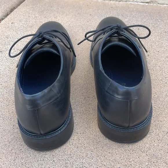 Cole Haan Black Oxford Dress Shoes Mens Sz 8.5 M Classic Wedding Formal Laces