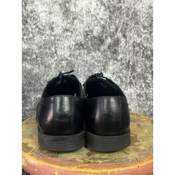 Cole Haan Black Oxford Leather Business Dress Shoes Men's 8.5 EUC