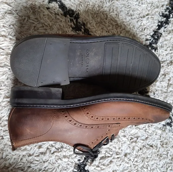 Cole Haan brown suede Grand dress shoes