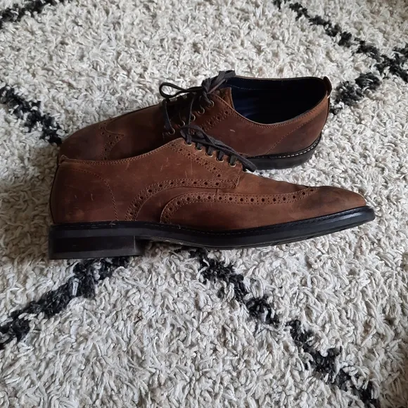 Cole Haan brown suede Grand dress shoes