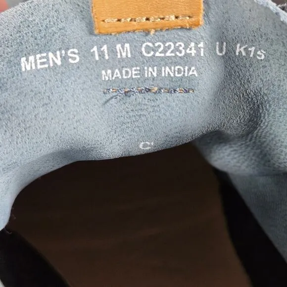 Cole Haan Chukka Boots Mens 11 Blue Suede Leather Zerogrand Lace Up Casual
