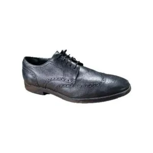 Cole Haan Grand OS Jefferson Shoes Black Leather Mens 9.5 M Oxford Dress C23793