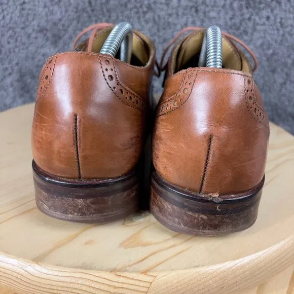 Cole Haan Grand OS Madison Wingtip Dress Shoe Men Size 10.5 Leather Derby Oxford