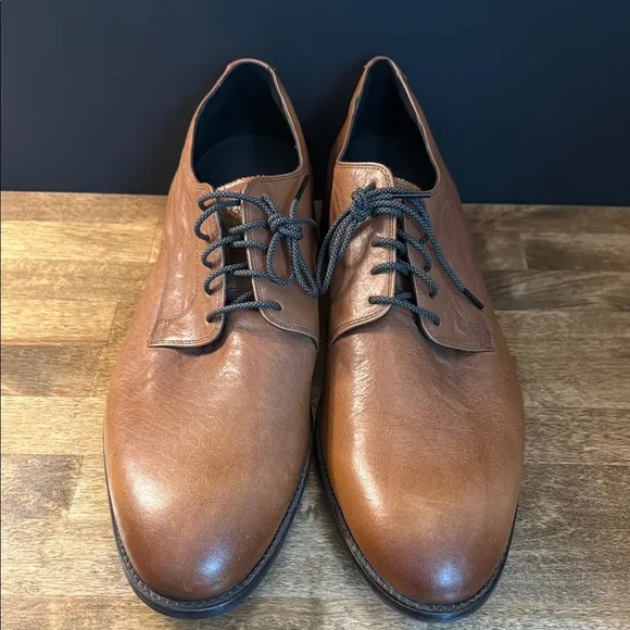 Cole Haan Grand Series Men's Brown Leather Dress Shoes Size 15