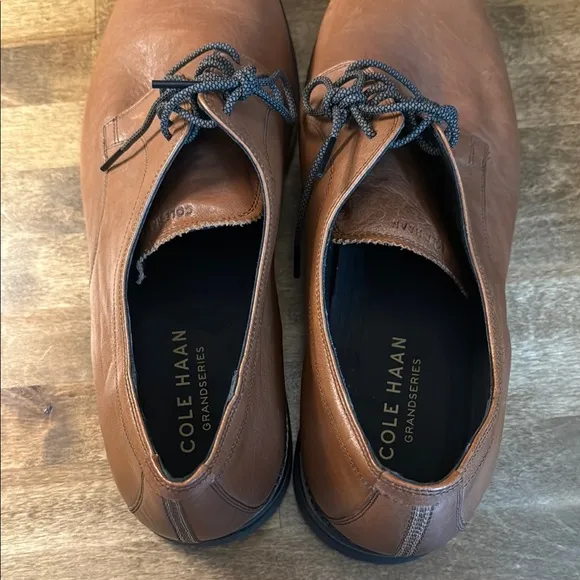 Cole Haan Grand Series Men's Brown Leather Dress Shoes Size 15