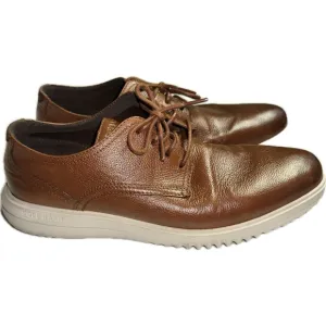 Cole Haan Grand  Shoes Men's Size 10.5 M Oxford British Tan Brown C36935