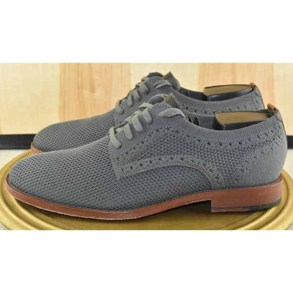 Cole Haan Grand Stitchlite Feathercraft Men's Shoes Size 8.5 Gray Dress Oxford