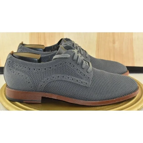 Cole Haan Grand Stitchlite Feathercraft Men's Shoes Size 8.5 Gray Dress Oxford
