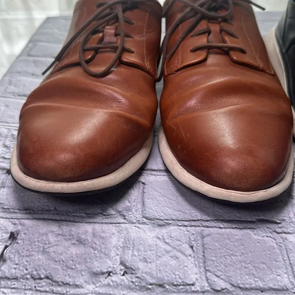 Cole Haan Grand Troy Oxfords Shoes Mens Size 13M Leather Casual Lace Up Lot of 2