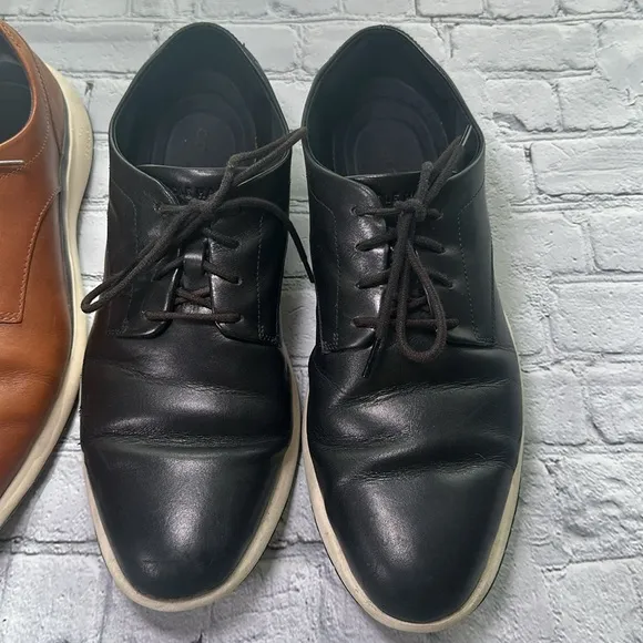 Cole Haan Grand Troy Oxfords Shoes Mens Size 13M Leather Casual Lace Up Lot of 2