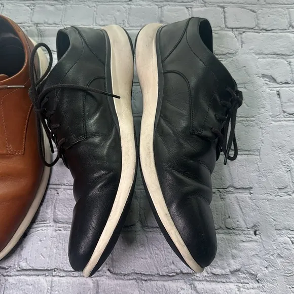 Cole Haan Grand Troy Oxfords Shoes Mens Size 13M Leather Casual Lace Up Lot of 2