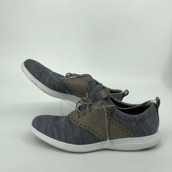 Cole Haan Gray Beige Athletic Loafers | Casual Comfort for Men