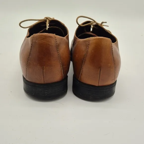 Cole Haan Jefferson Grand Cap Toe Oxford Mens Size 11.5 Shoe Brown Dress Leather