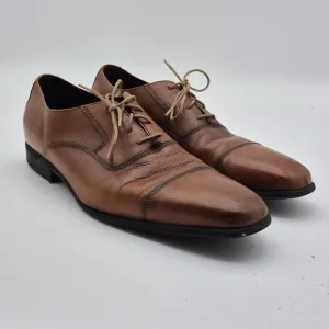 Cole Haan Jefferson Grand Cap Toe Oxford Mens Size 11.5 Shoe Brown Dress Leather